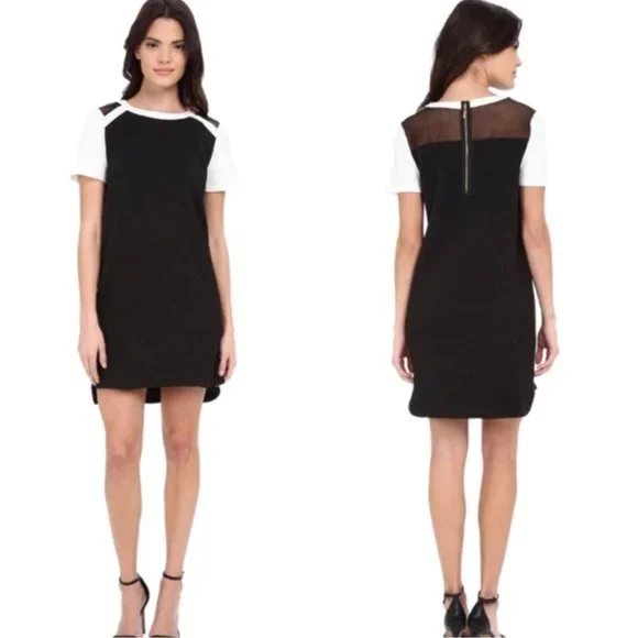 Kensie | Dresses | Bogo Kensie Black White Textured Mesh Sheath Dress Size Small | Poshmark Kensie | Dresses | Bogo Kensie Black White Textured Mesh Sheath Dress Size Small | Poshmark